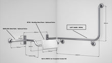 Load image into Gallery viewer, RE05 - 90 Degree Bend Grab Rail Attachment