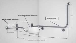 RE05 - 90 Degree Bend Grab Rail Attachment