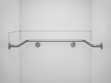 Load image into Gallery viewer, BT39 - U-Shaped Toilet Grab Rail - Made to Measure - Click for More Information