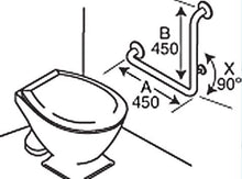 Load image into Gallery viewer, BT-AM46BR2 - Bariatric Grab Rail - Rated 200kg