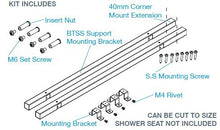 Load image into Gallery viewer, BTSS-BMK - Home Assist Mounting Kit for Shower Seats