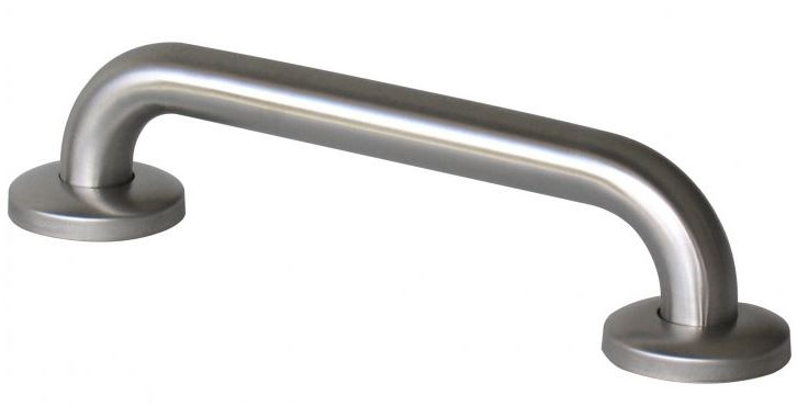 BT00 - BR3 - Straight Bariatric Grab Rails 32mm - Rated to 300kg with CleanSeal™ Flanges