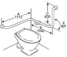 Load image into Gallery viewer, BT01/90 - Toilet Assisted with 90 Degree Bend - CleanSeal™ Flanges