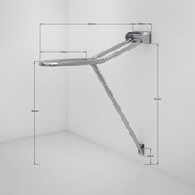 Load image into Gallery viewer, BT24BR - Bariatric Fold Up Grab Rail - Rated to 300kg