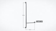 BT27 - Shower Grab Rail - Left Hand