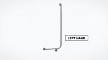 Load image into Gallery viewer, BT28 - L-Shaped Shower Grab Rail - Left Hand