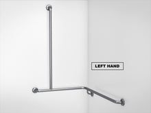 Load image into Gallery viewer, BT34 - T-Shaped Corner Shower Grab Rail - Left Hand