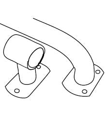 BT38 - Reversible Sliding Rail and Bracket