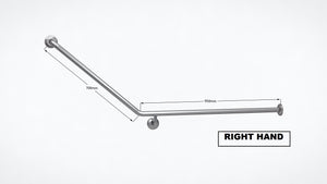 BT4/40 - Toilet Assisted Back Wall Fix with 40 Degree Bend - CleanSeal™ Flanges