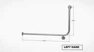 BT4/90 - Toilet Assisted Back Wall Fix with 90 Degree Band - CleanSeal™ Flanges