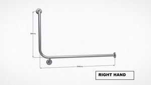 BT4/90 - Toilet Assisted Back Wall Fix with 90 Degree Band - CleanSeal™ Flanges