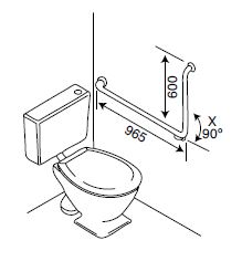 BT5 - Toilet Assisted with 90 Degree Bend - Concealed Flanges