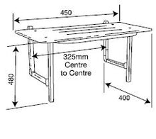 Load image into Gallery viewer, BTSS-450LG Shower Seat