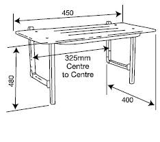 BTSS-450LG Shower Seat