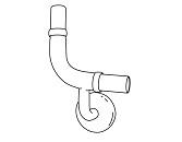 Load image into Gallery viewer, EZ17 - 32mm 90 Degree Modular Elbow - Right Hand