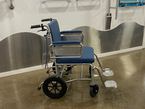 Patient Transport Stainless Steel Wheelchair – Bendtech