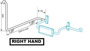 RE05 - 90 Degree Bend Grab Rail Attachment