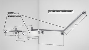 RE08- RestEzy Back Rest Combo Kit