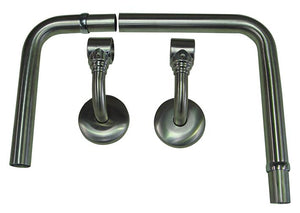 EZ45 - 32mm Stainless Steel Adjustable Return Ramp Hand Rail