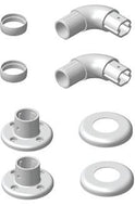 HA1 - 32mm x 90 Degree Elbow, Flange and Covers - Pair