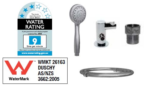 SK1 Chrome Shower Kit